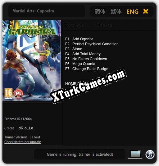 Martial Arts: Capoeira: Cheats, Trainer +7 [dR.oLLe]