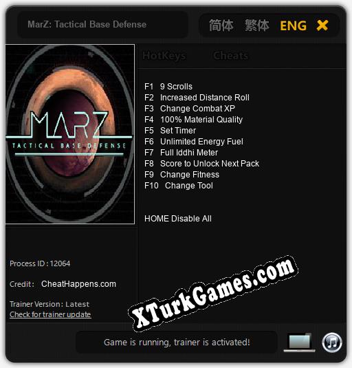 MarZ: Tactical Base Defense: Cheats, Trainer +10 [CheatHappens.com]