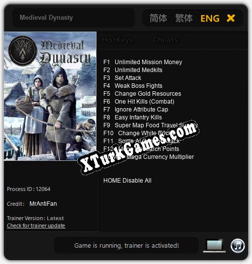 Medieval Dynasty: Cheats, Trainer +13 [MrAntiFan]