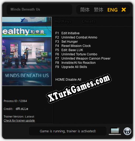 Minds Beneath Us: Trainer’ı (V1.0.86)