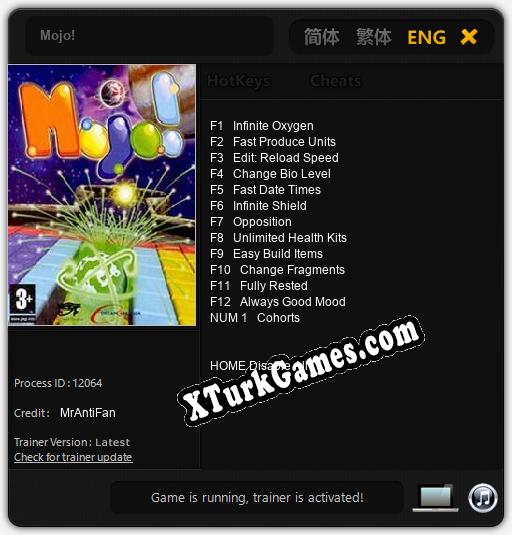 Mojo!: Trainer’ı (V1.0.42)