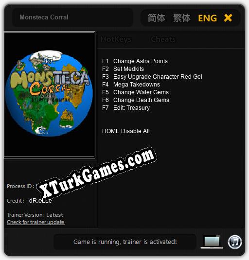 Monsteca Corral: Cheats, Trainer +7 [dR.oLLe]