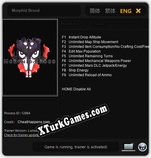 Morphid Brood: Trainer +9 [v1.1]