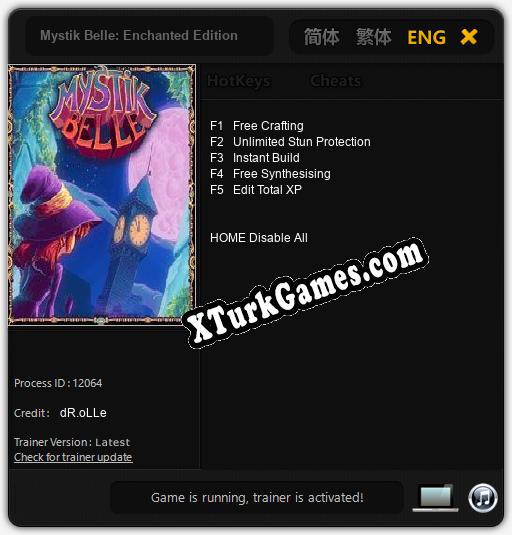 Mystik Belle: Enchanted Edition: Cheats, Trainer +5 [dR.oLLe]