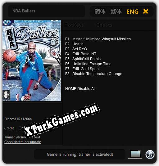 NBA Ballers: Trainer’ı (V1.0.84)