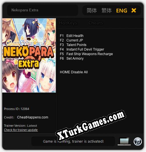 Nekopara Extra: Trainer’ı (V1.0.6)