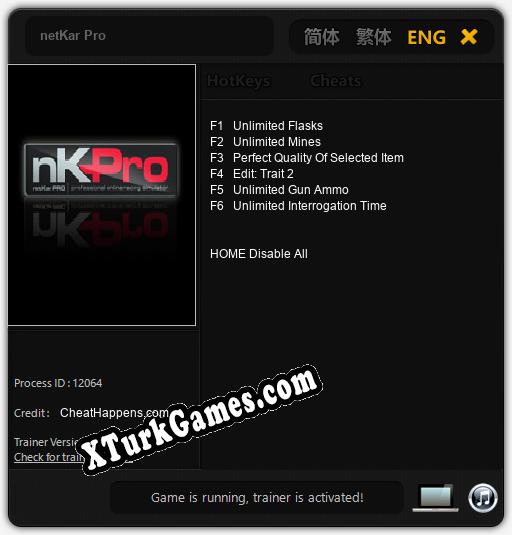 netKar Pro: Trainer +6 [v1.7]