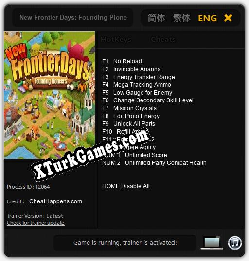 New Frontier Days: Founding Pioneers: Cheats, Trainer +14 [CheatHappens.com]