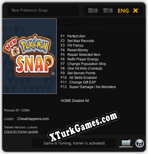 İçin Trainer’ı Çıktı New Pokemon Snap [v1.0.6]