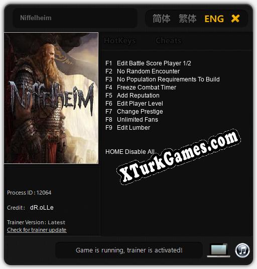 Niffelheim: Trainer +9 [v1.8]