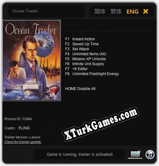 İçin Trainer’ı Çıktı Ocean Trader [v1.0.3]