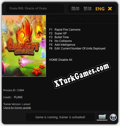 Oraia Rift: Oracle of Oraia: Cheats, Trainer +6 [FLiNG]