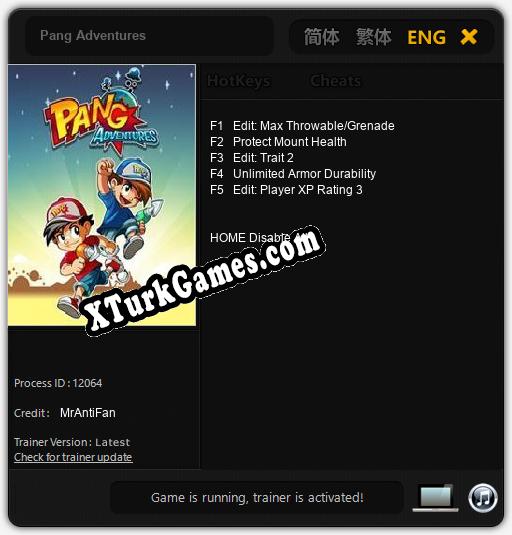 Pang Adventures: Trainer’ı (V1.0.93)