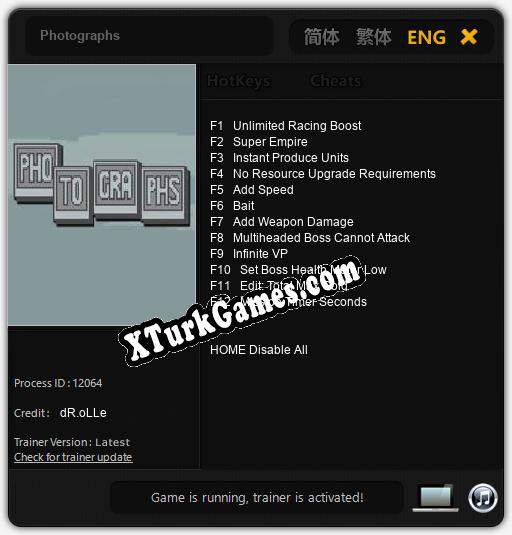 Photographs: Trainer’ı (V1.0.33)