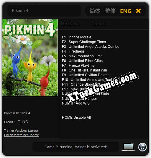 Pikmin 4: Trainer’ı (V1.0.69)