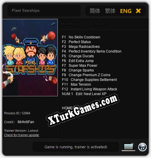 İçin Trainer’ı Çıktı Pixel Starships [v1.0.6]