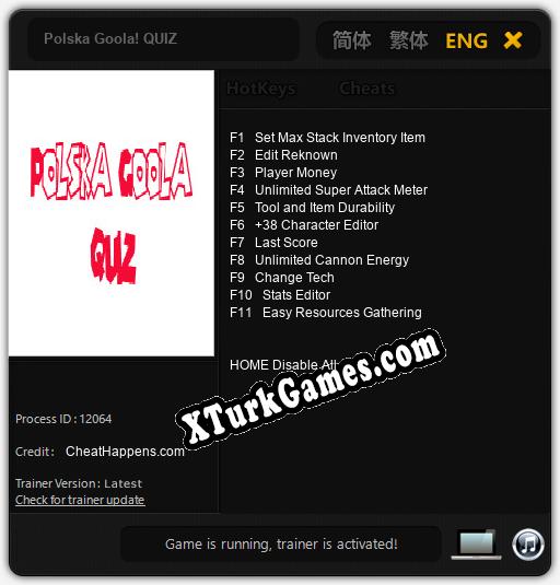 Polska Goola! QUIZ: Trainer +11 [v1.2]