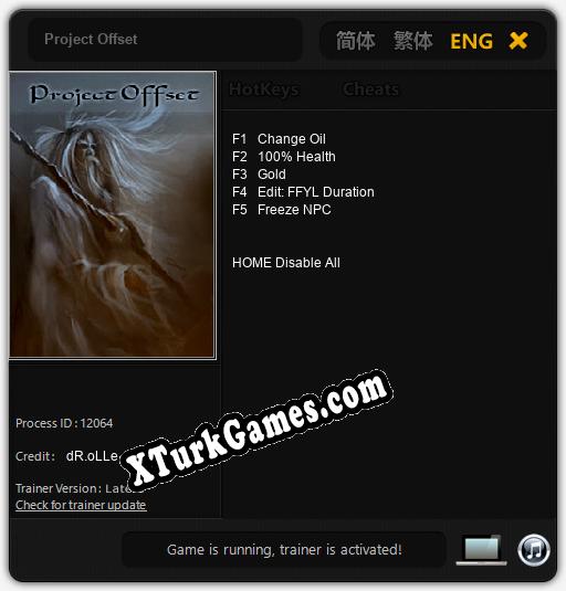 Project Offset: Trainer’ı (V1.0.44)