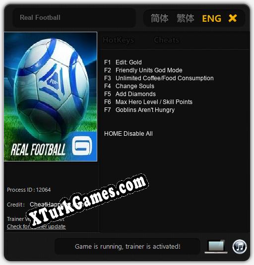 Real Football: Trainer’ı (V1.0.46)