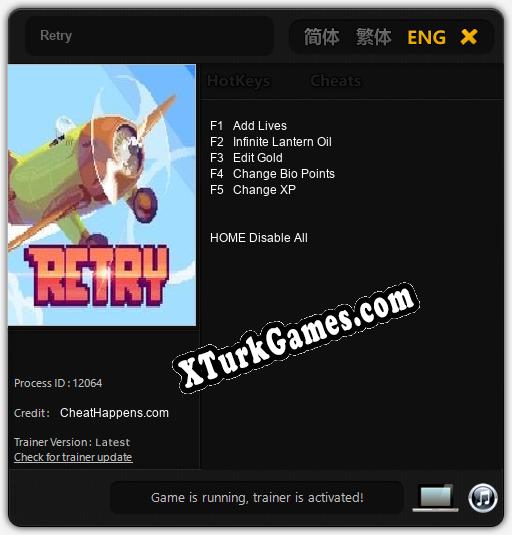 Retry: Trainer’ı (V1.0.42)