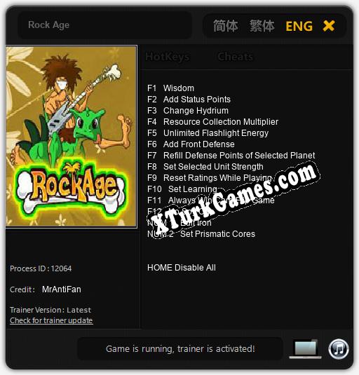 Rock Age: Trainer’ı (V1.0.59)