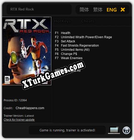RTX Red Rock: Trainer’ı (V1.0.1)