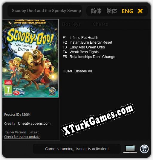 Scooby-Doo! and the Spooky Swamp: Trainer’ı (V1.0.53)