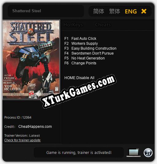 Shattered Steel: Trainer +6 [v1.5]