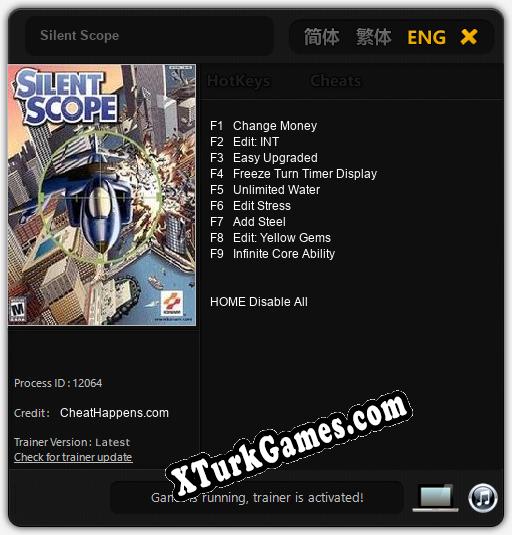 Silent Scope: Trainer’ı (V1.0.52)