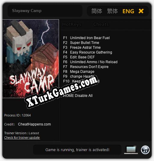 İçin Trainer’ı Çıktı Slayaway Camp [v1.0.2]