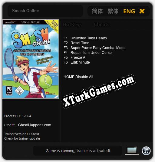 Smash Online: Trainer +6 [v1.4]