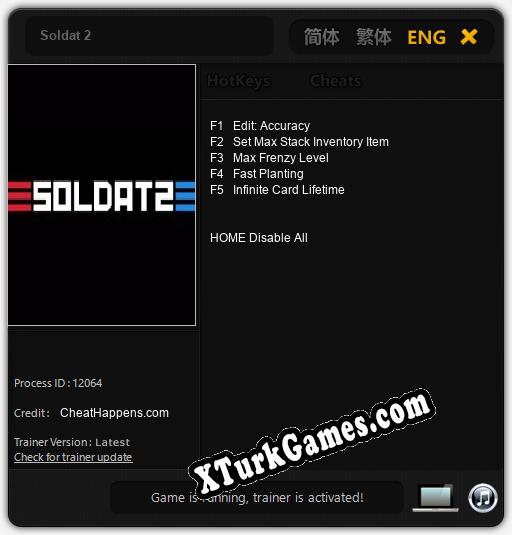 Soldat 2: Trainer +5 [v1.2]