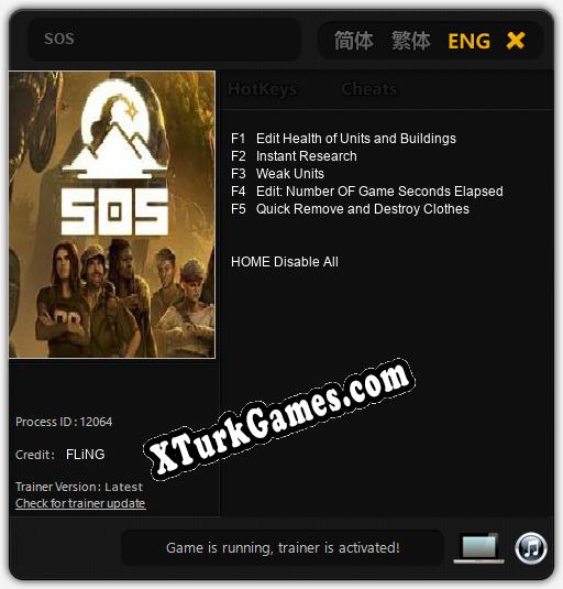 SOS: Trainer’ı (V1.0.26)