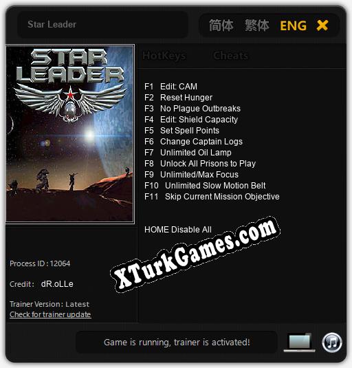 Star Leader: Cheats, Trainer +11 [dR.oLLe]