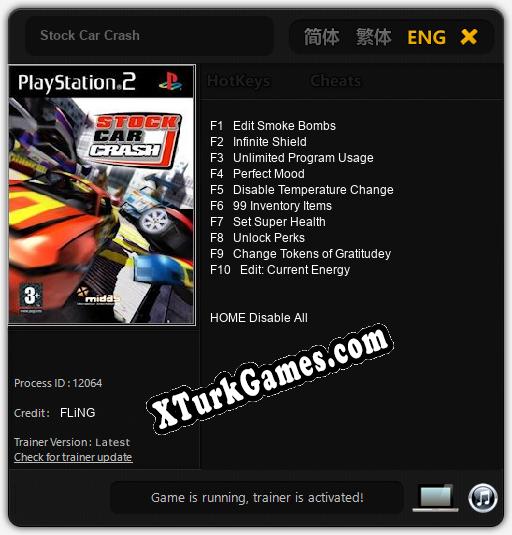 İçin Trainer’ı Çıktı Stock Car Crash [v1.0.1]