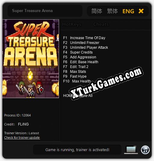 Super Treasure Arena: Trainer’ı (V1.0.28)