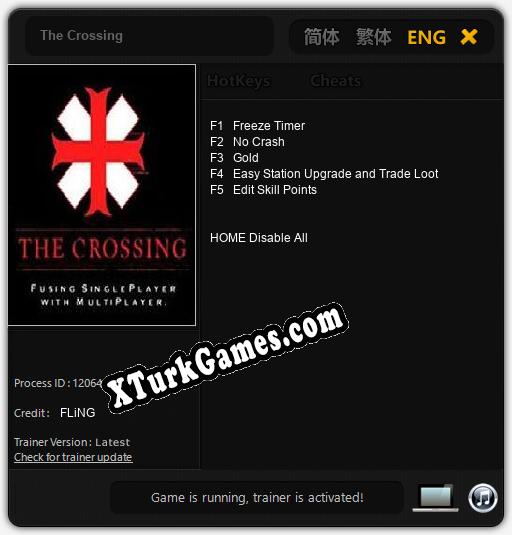 The Crossing: Trainer +5 [v1.6]