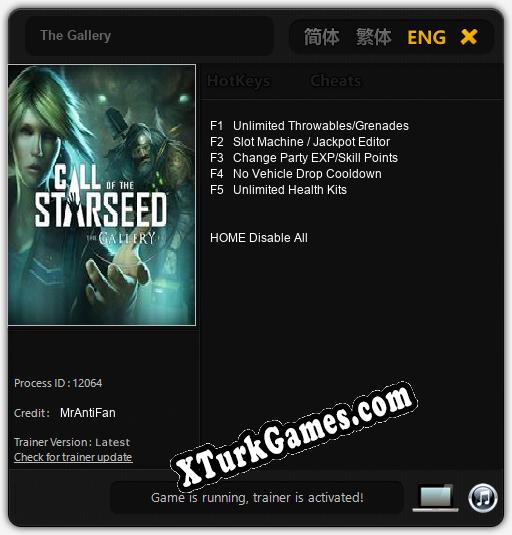 The Gallery: Trainer’ı (V1.0.26)