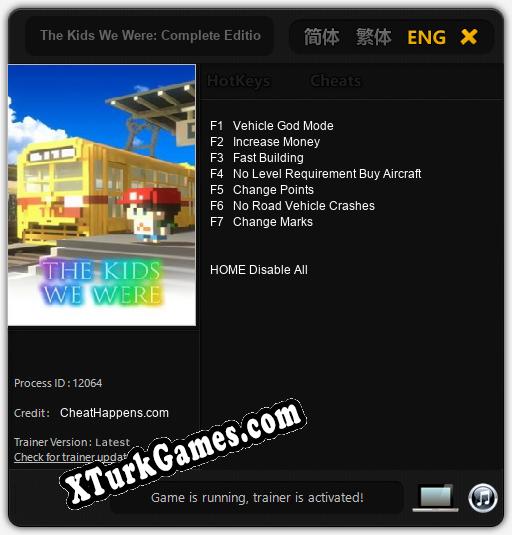 The Kids We Were: Complete Edition: Trainer’ı (V1.0.50)