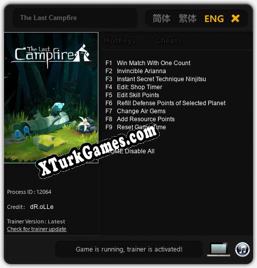 The Last Campfire: Trainer’ı (V1.0.78)