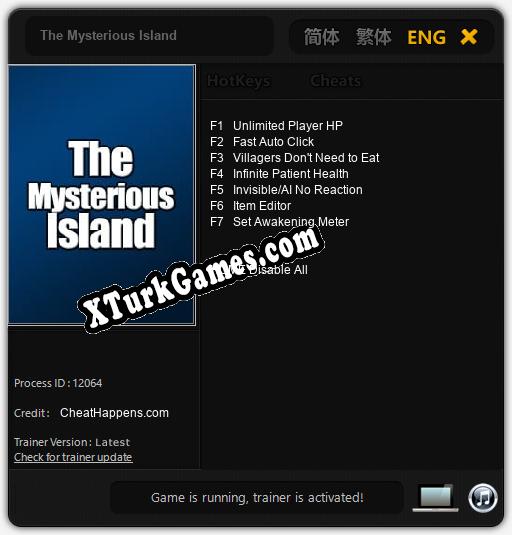 The Mysterious Island: Trainer +7 [v1.3]