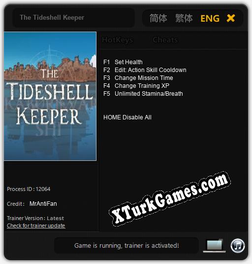 The Tideshell Keeper: Trainer +5 [v1.7]