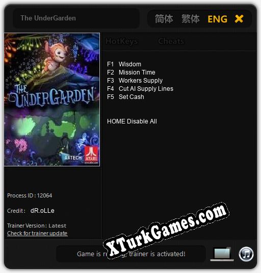 The UnderGarden: Trainer +5 [v1.1]