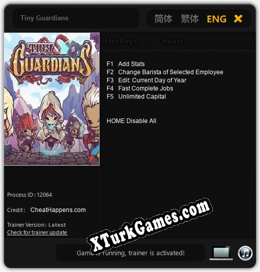 Tiny Guardians: Cheats, Trainer +5 [CheatHappens.com]