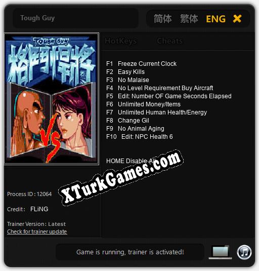 Tough Guy: Trainer’ı (V1.0.87)