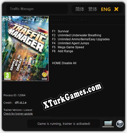 Traffic Manager: Trainer’ı (V1.0.62)