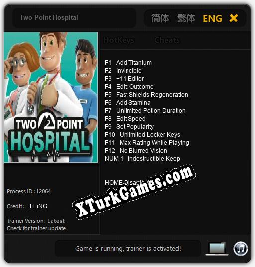 Two Point Hospital: Cheats, Trainer +13 [FLiNG]
