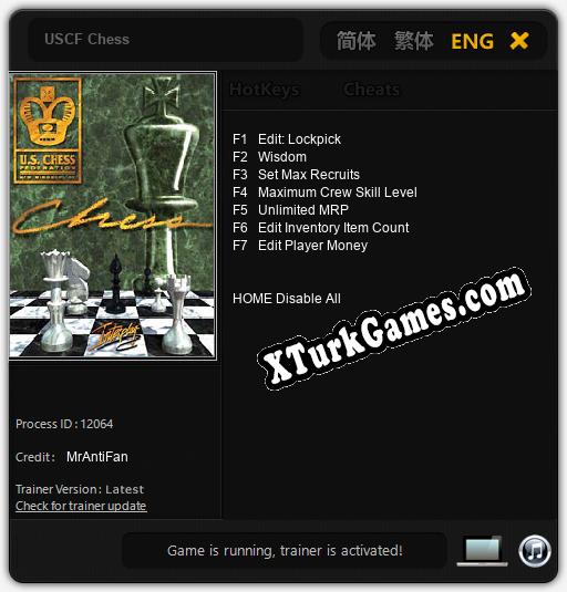 USCF Chess: Trainer’ı (V1.0.60)
