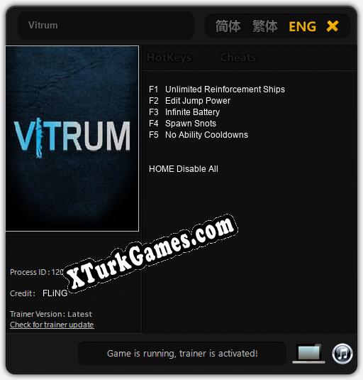 Vitrum: Trainer +5 [v1.4]