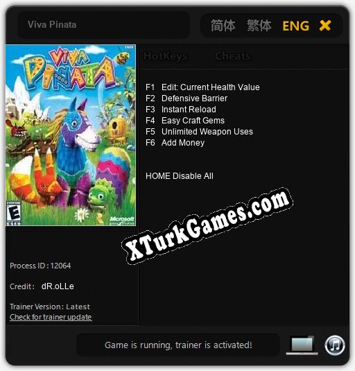 Viva Pinata: Trainer’ı (V1.0.33)